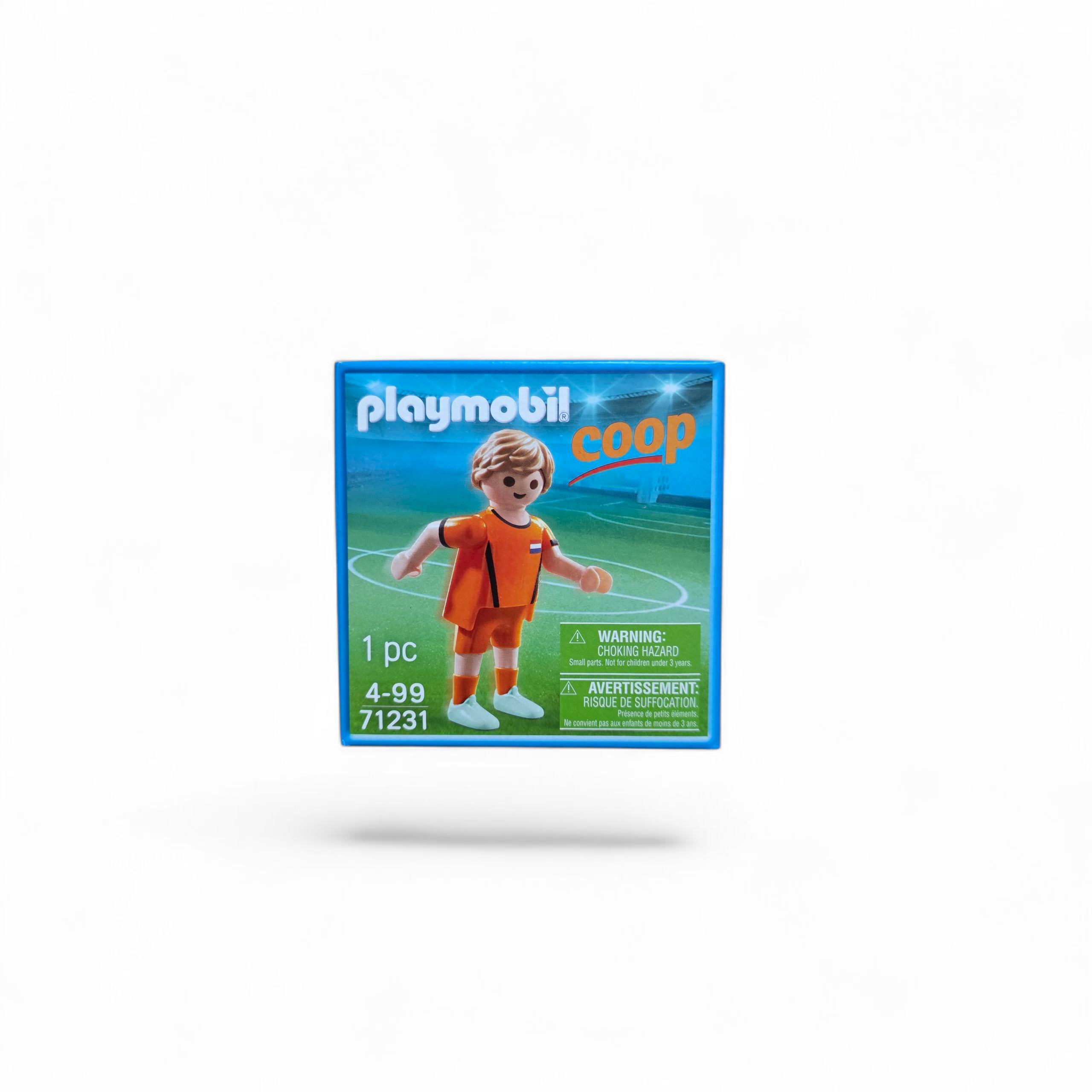 Playmobil joueur de football X6 1,5O€ l'unité