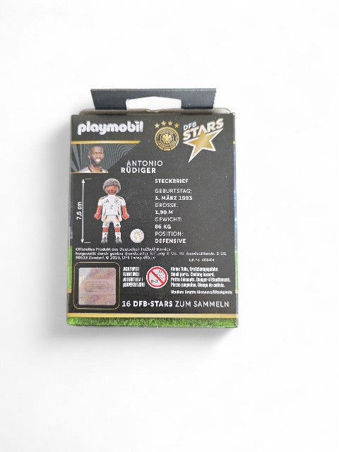 Playmobil joueur de football ANTONIO RUDIGER édition limité X8 pièces 1,71€ l'unité