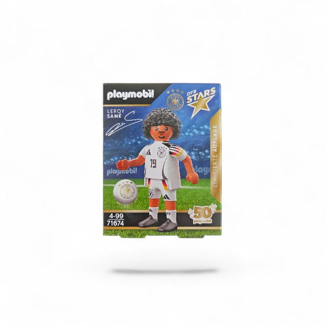 Playmobil joueur de football LEROY SANE édition limité X8 pièces 1,71€ l'unité