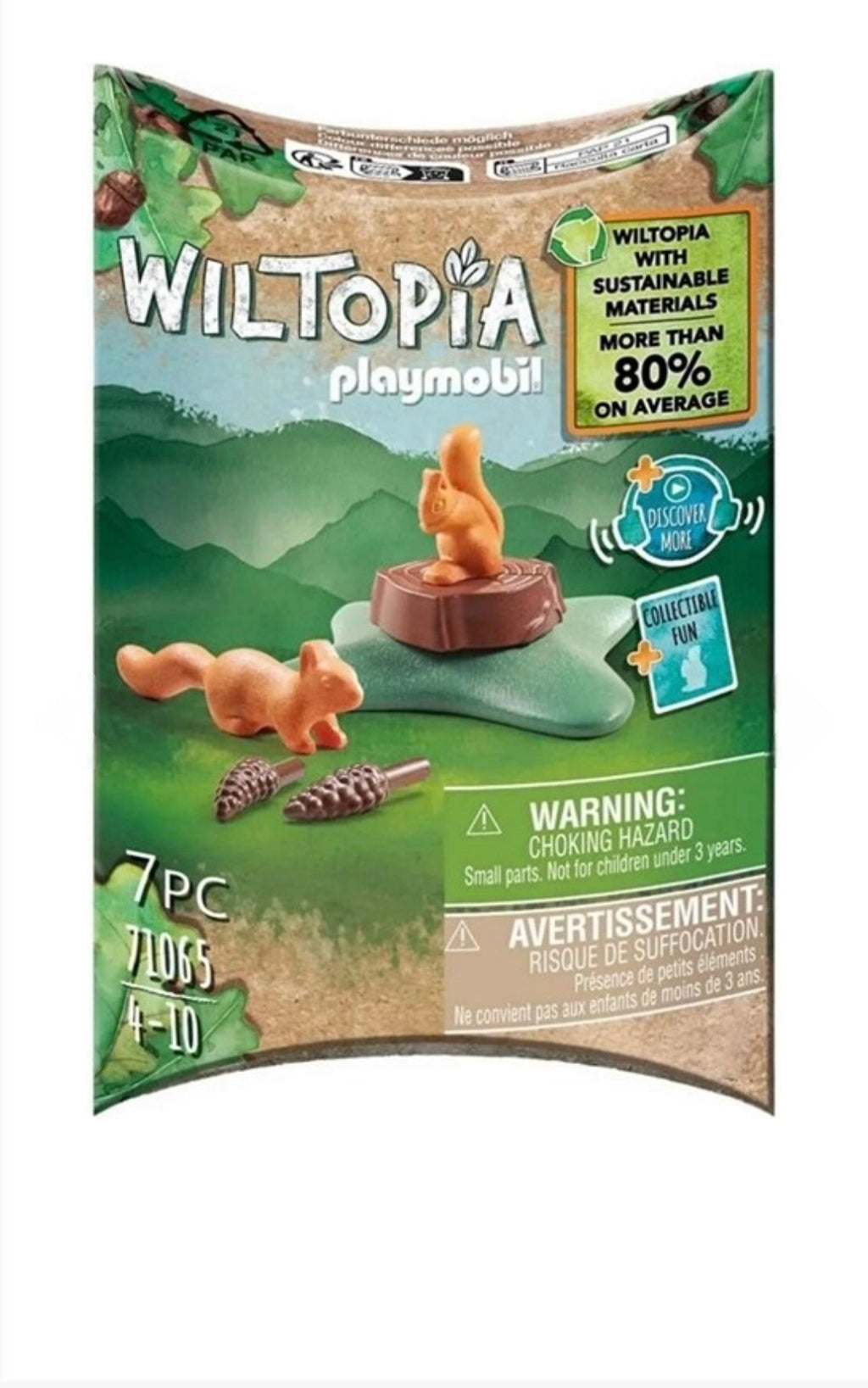 Playmobil WILTOPIA écureuils X4 pièces 1,662€ l'unité