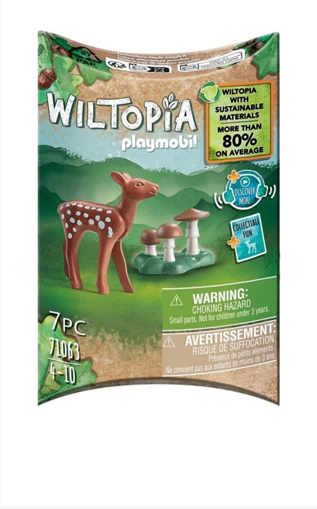 Playmobil WILTOPIA FAON X4 pièces 1,662€ l'unité