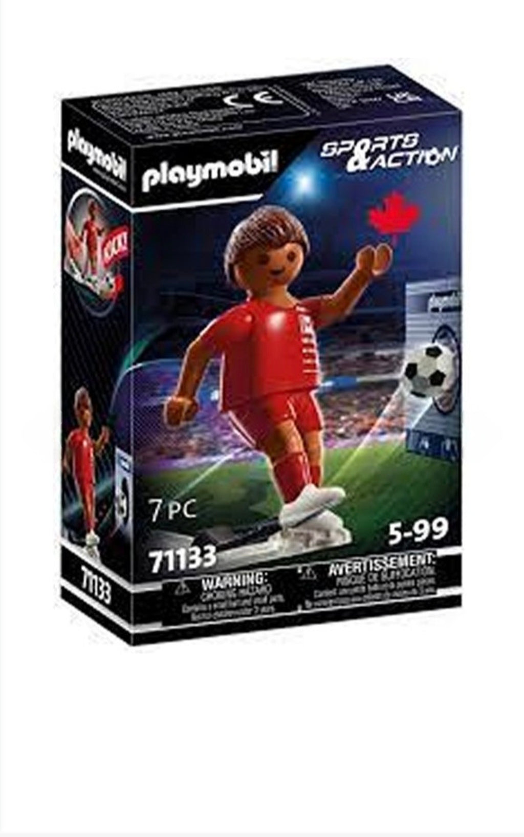 Playmobil sport & action joueur de football Canadien X6 pièces 1,68€ l'unité
