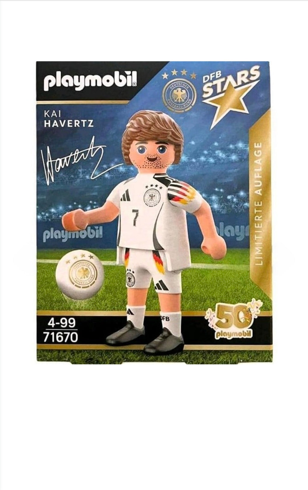 Playmobil DFB KAI HAVERTZ édition limité X8 pièces 1,662€ l'unité