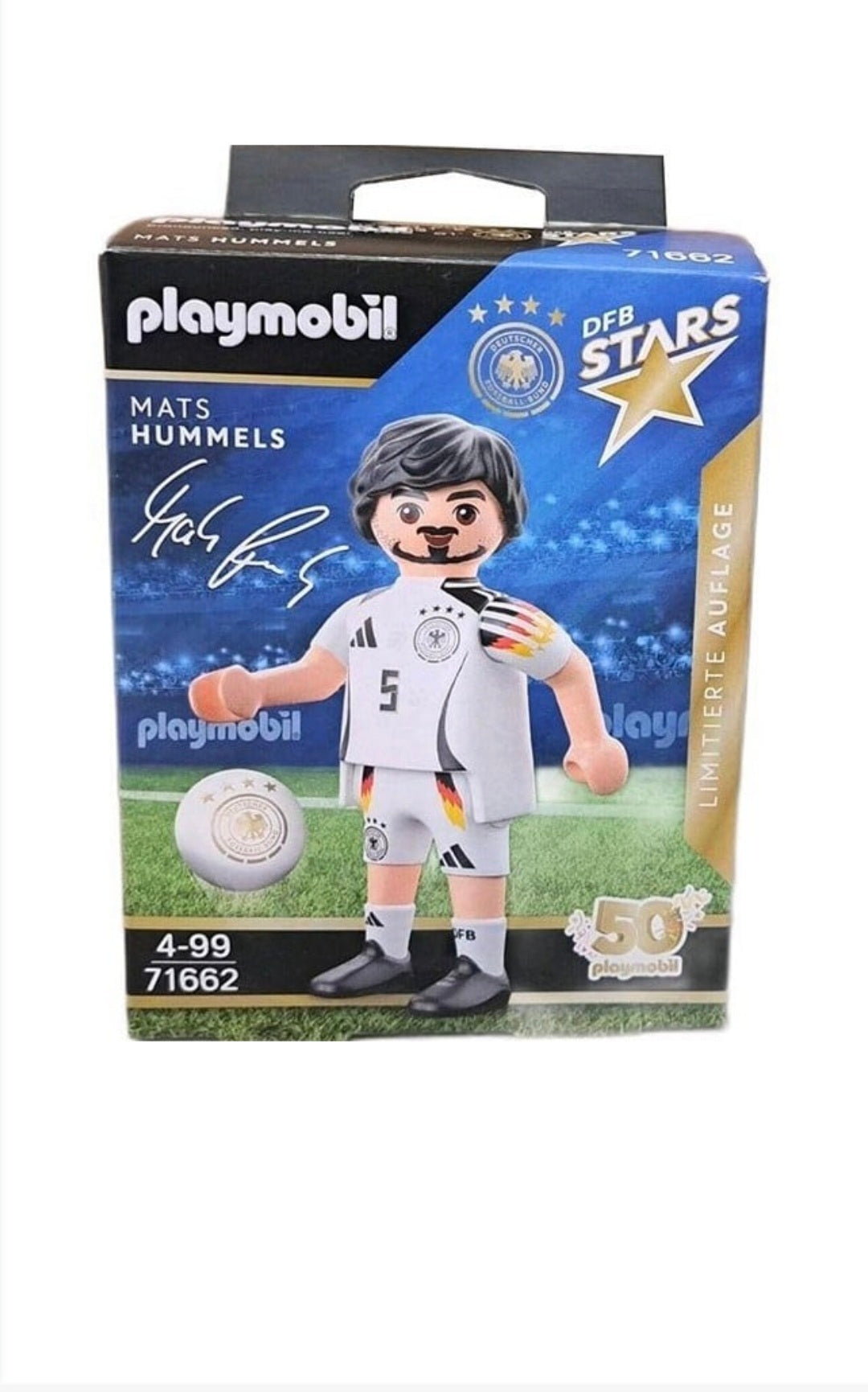 Playmobil joueur de foot DFB MATS HUMMELS édition limité X8 pièces 1,662€ l'unité