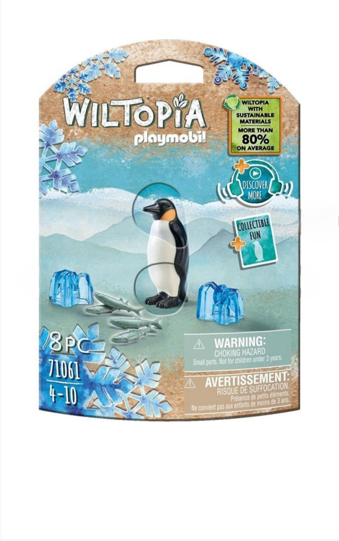 Playmobil WILTOPIA MANCHOT EMPEREUR X4 pièces 1,662€ l'unité