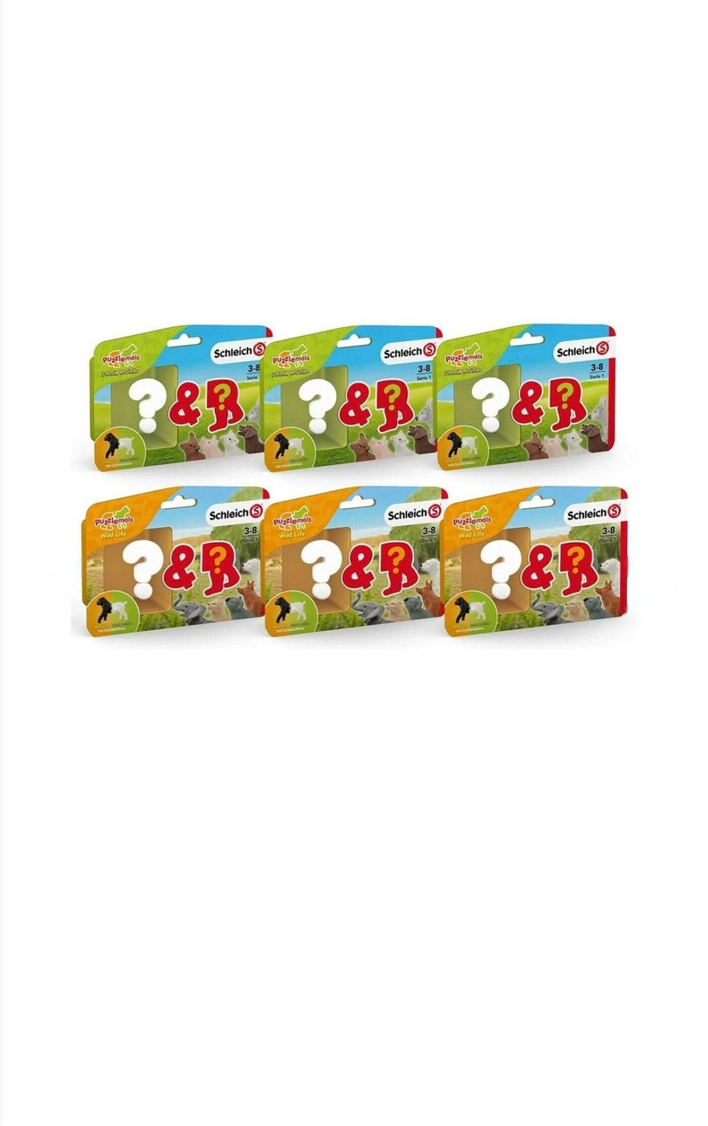 SCHLEICH PUZZLEMALS X15 pièces 1,38€ l'unité
