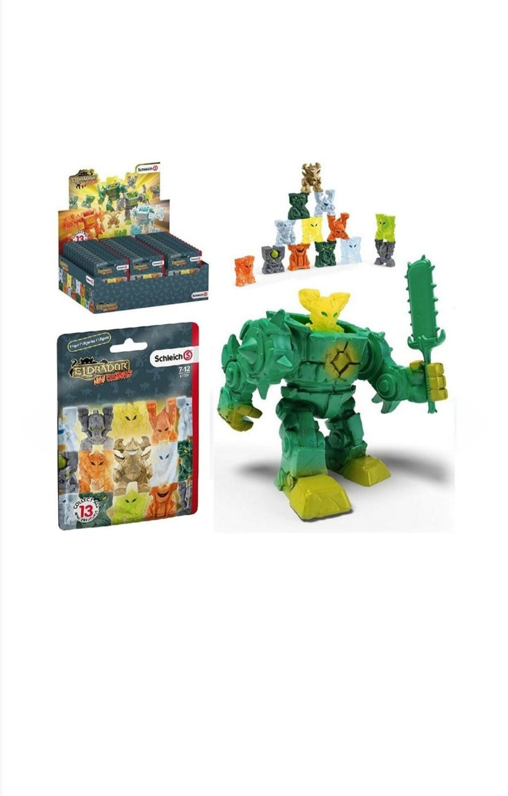 SCHLEICH ELDRADOR mini figurines serie 13 X46 pièces O,75€ l'unité
